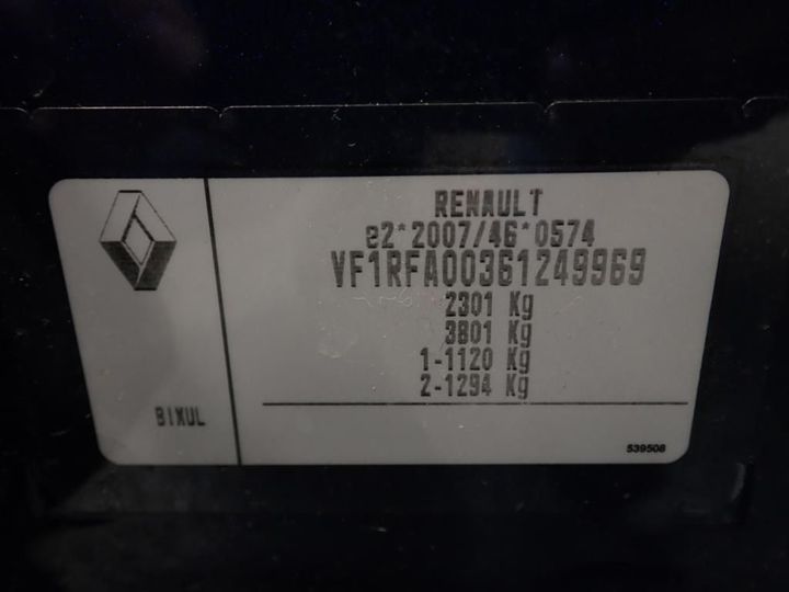 Photo 8 VIN: VF1RFA00361249969 - RENAULT GRAND SCENIC 