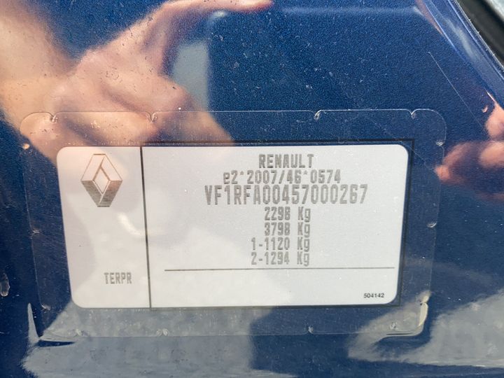 Photo 8 VIN: VF1RFA00457000267 - RENAULT GRAND SCENIC 