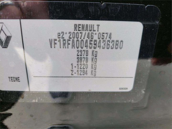 Photo 8 VIN: VF1RFA00459436380 - RENAULT GRAND SCENIC 