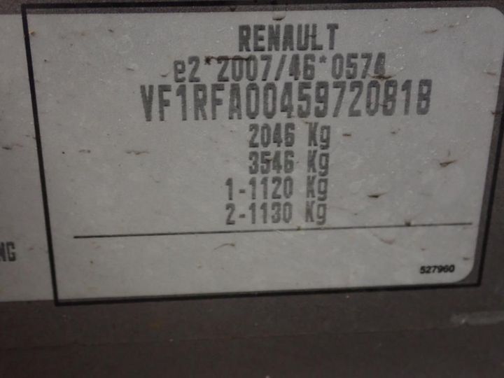 Photo 13 VIN: VF1RFA00459720818 - RENAULT SCENIC 