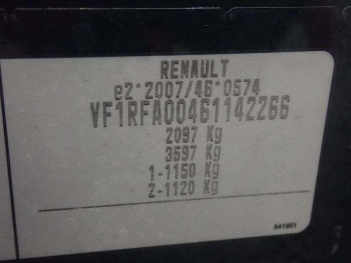 Photo 12 VIN: VF1RFA00461142266 - RENAULT SCENIC 