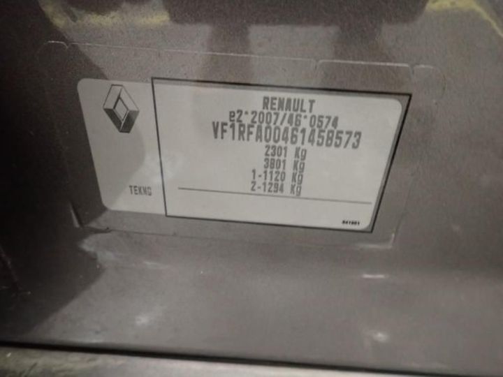 Photo 12 VIN: VF1RFA00461458573 - RENAULT GRAND SCENIC 