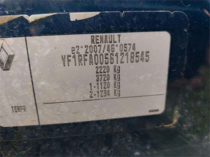 Photo 8 VIN: VF1RFA00561218545 - RENAULT GRAND SCENIC 