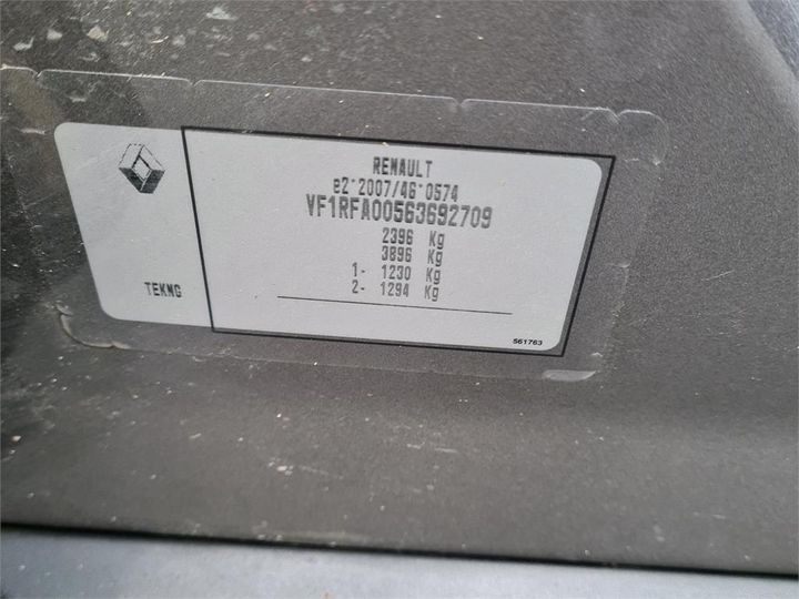 Photo 4 VIN: VF1RFA00563692709 - RENAULT SCENIC 