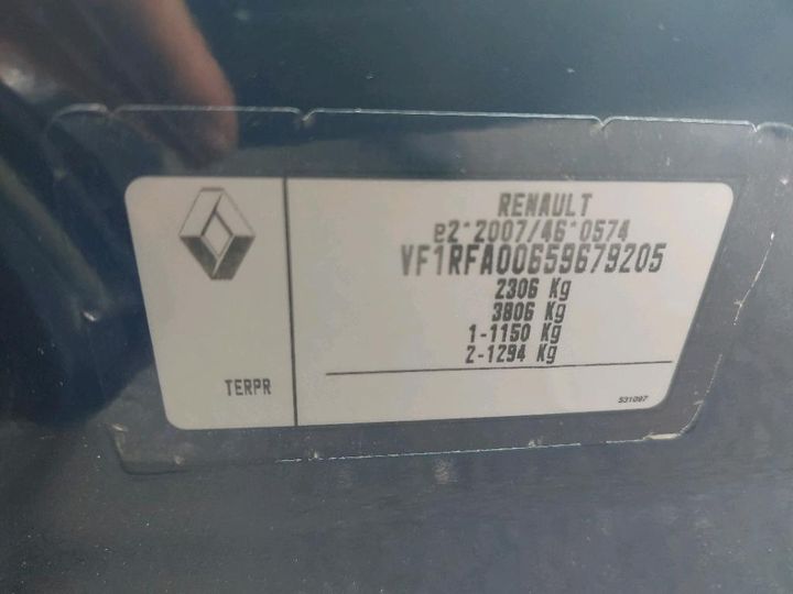 Photo 8 VIN: VF1RFA00659679205 - RENAULT GRAND SCENIC 