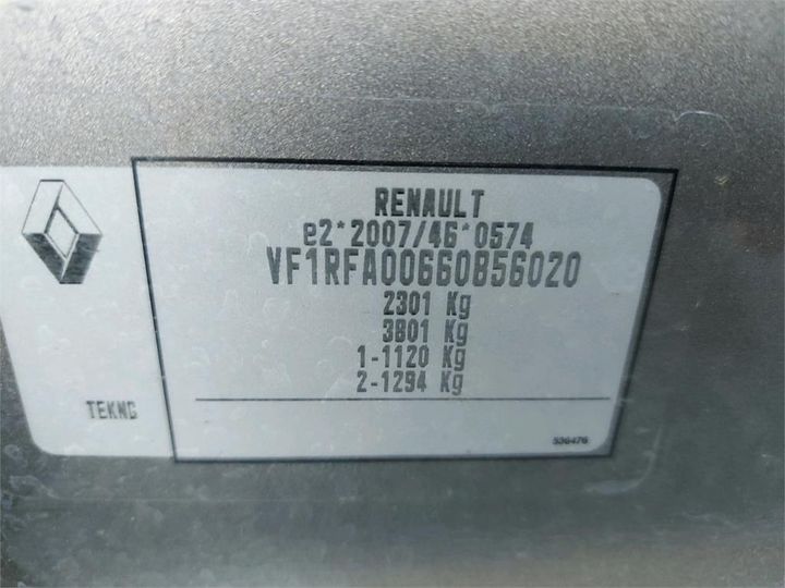 Photo 8 VIN: VF1RFA00660856020 - RENAULT GRAND SCENIC 