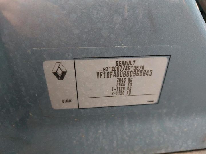 Photo 8 VIN: VF1RFA00660965643 - RENAULT SCENIC 