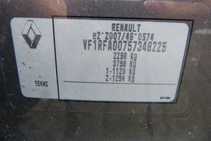 Photo 3 VIN: VF1RFA00757348225 - RENAULT GRAND SCENIC 