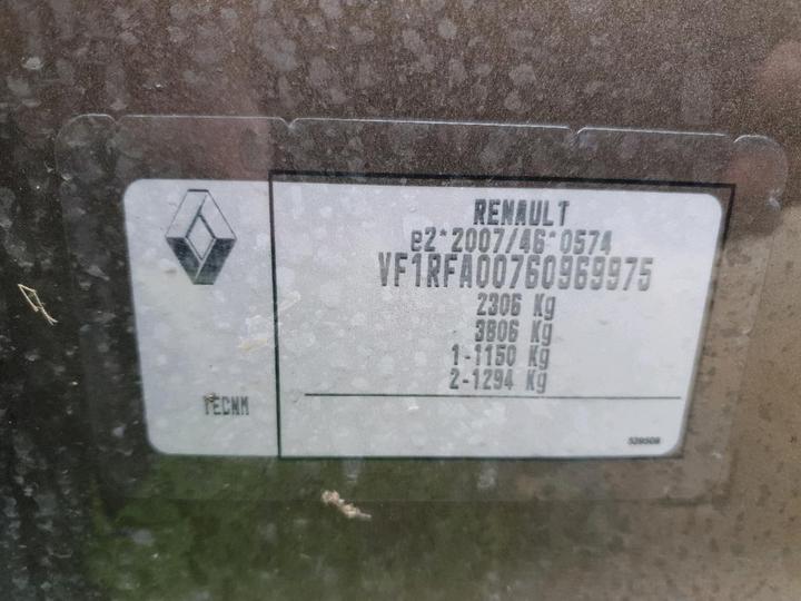 Photo 8 VIN: VF1RFA00760969975 - RENAULT GRAND SCENIC 