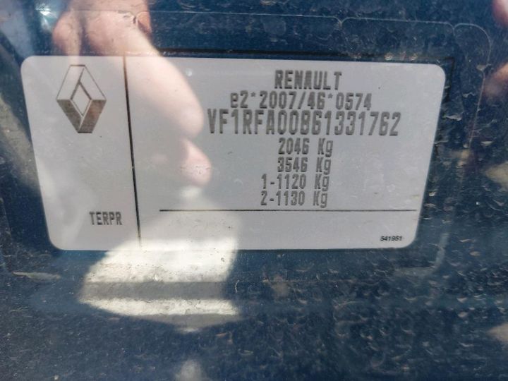 Photo 8 VIN: VF1RFA00861331762 - RENAULT SCENIC 