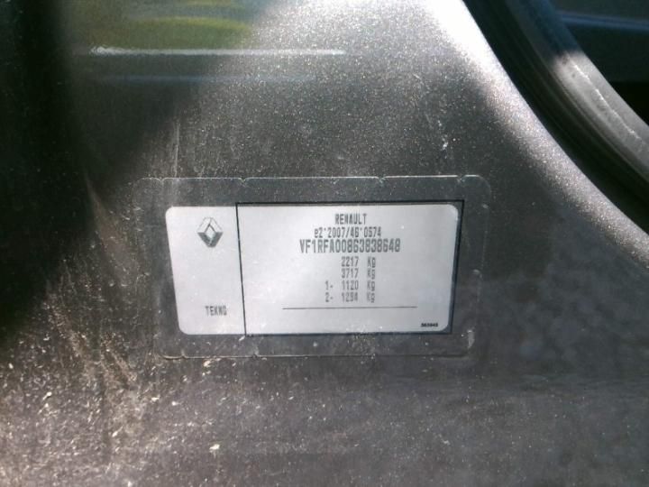 Photo 10 VIN: VF1RFA00863838648 - RENAULT GRAND SCENIC 