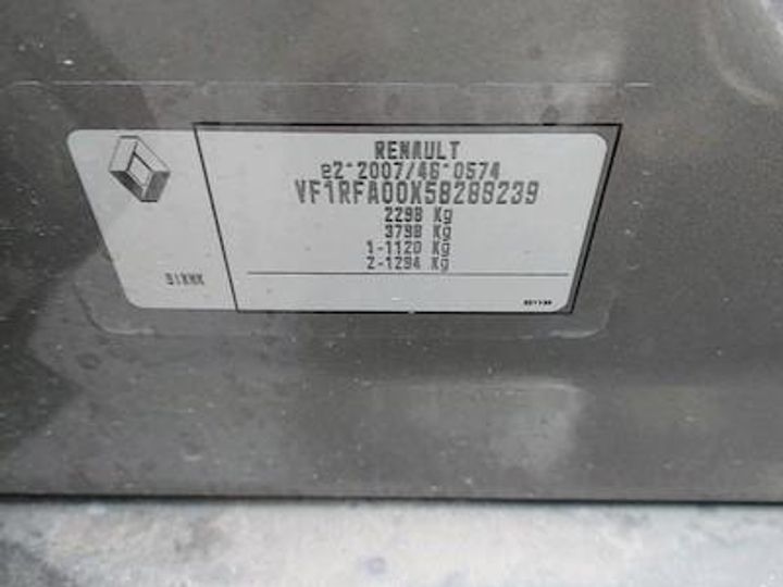 Photo 12 VIN: VF1RFA00X58288239 - RENAULT GRAND SCENIC DIESEL - 2017 