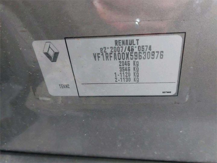 Photo 8 VIN: VF1RFA00X59630976 - RENAULT SCENIC 