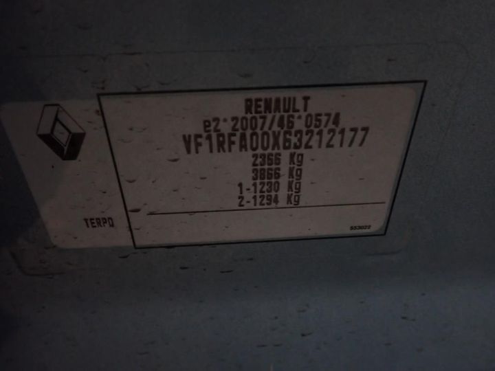 Photo 11 VIN: VF1RFA00X63212177 - RENAULT GRAND SCENIC 