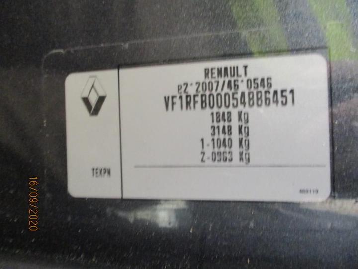 Photo 12 VIN: VF1RFB00054886451 - RENAULT MEGANE 5P 