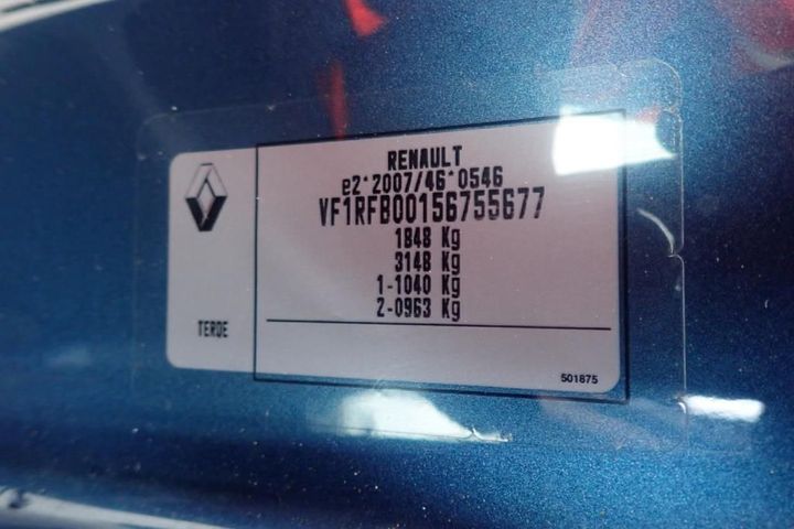 Photo 11 VIN: VF1RFB00156755677 - RENAULT MEGANE 5P 