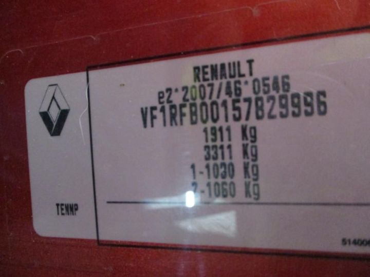 Photo 12 VIN: VF1RFB00157829996 - RENAULT MEGANE ESTATE 