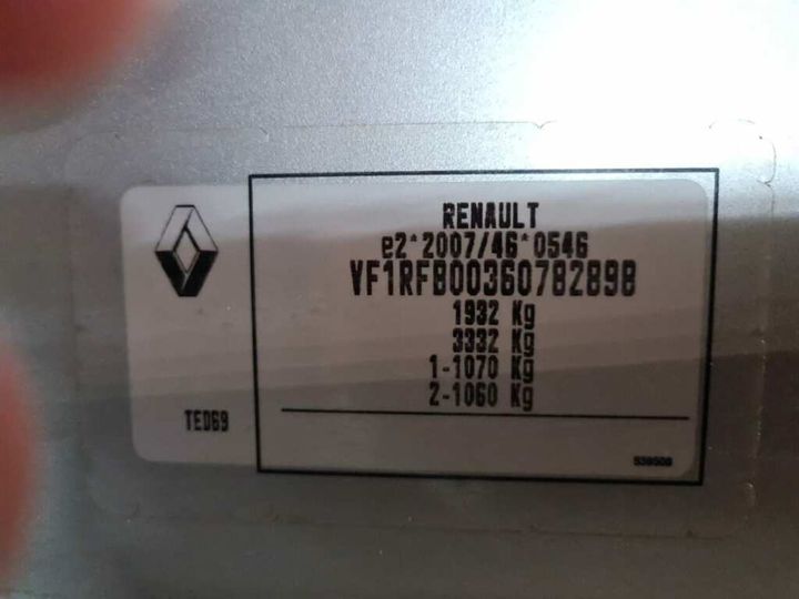 Photo 28 VIN: VF1RFB00360782898 - RENAULT MEGANE 