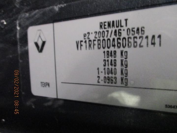 Photo 13 VIN: VF1RFB00460662141 - RENAULT MEGANE 5P 