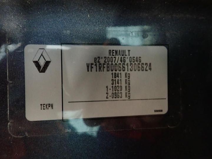 Photo 12 VIN: VF1RFB00661306624 - RENAULT MEGANE 5P 