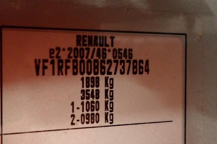 Photo 12 VIN: VF1RFB00862737864 - RENAULT MEGANE SOCIT 