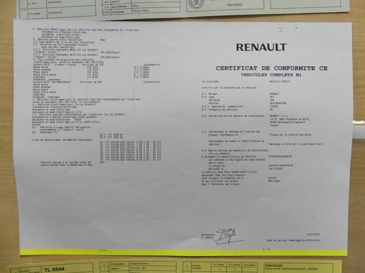 Photo 14 VIN: VF1RFC00162280174 - RENAULT ESPACE 