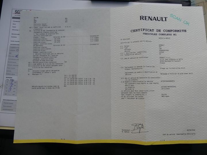 Photo 13 VIN: VF1RFC00256069251 - RENAULT ESPACE 