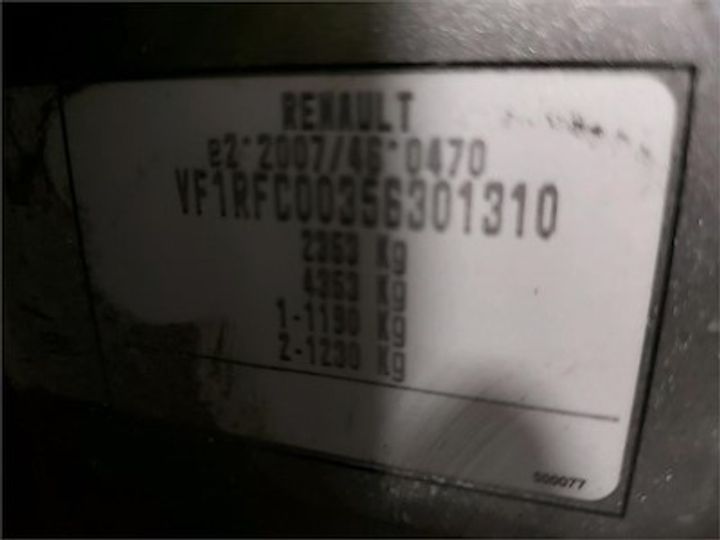 Photo 12 VIN: VF1RFC00356301310 - RENAULT ESPACE DIESEL - 2015 