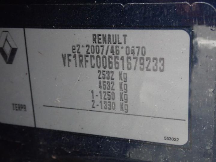 Photo 11 VIN: VF1RFC00661679233 - RENAULT ESPACE 