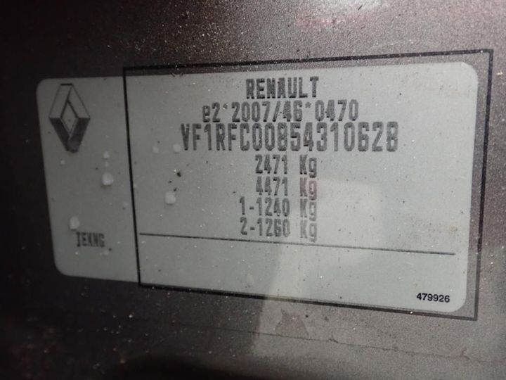 Photo 12 VIN: VF1RFC00854310628 - RENAULT ESPACE 5S 