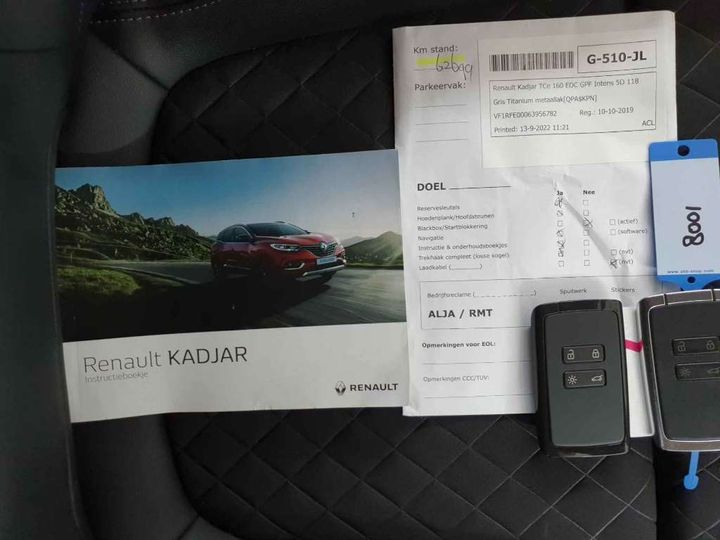 Photo 21 VIN: VF1RFE00063956782 - RENAULT KADJAR 