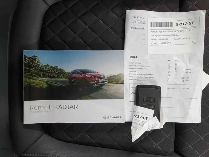 Photo 19 VIN: VF1RFE00563956745 - RENAULT KADJAR 