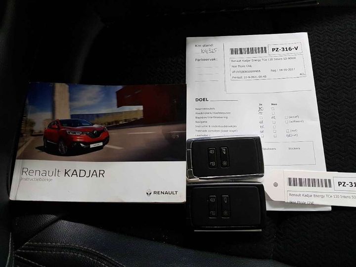 Photo 15 VIN: VF1RFE00859009968 - RENAULT KADJAR 