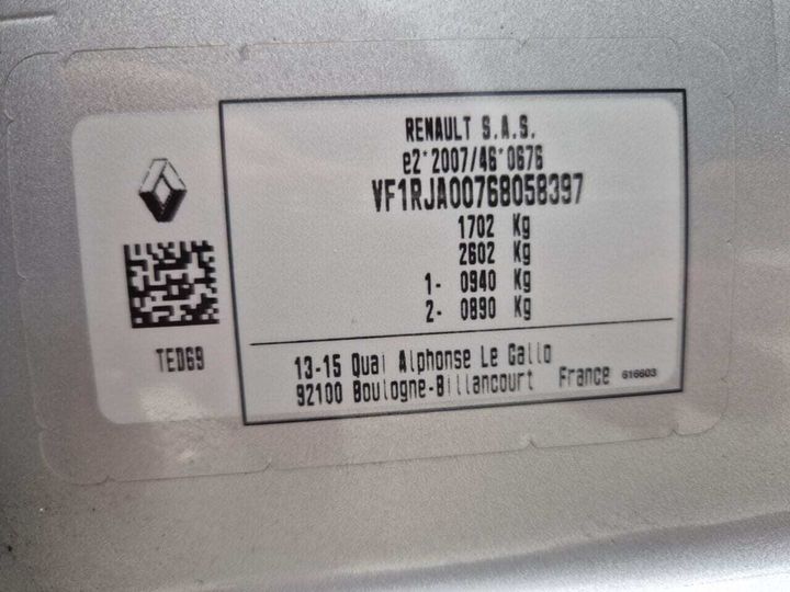 Photo 29 VIN: VF1RJA00768058397 - RENAULT CLIO 