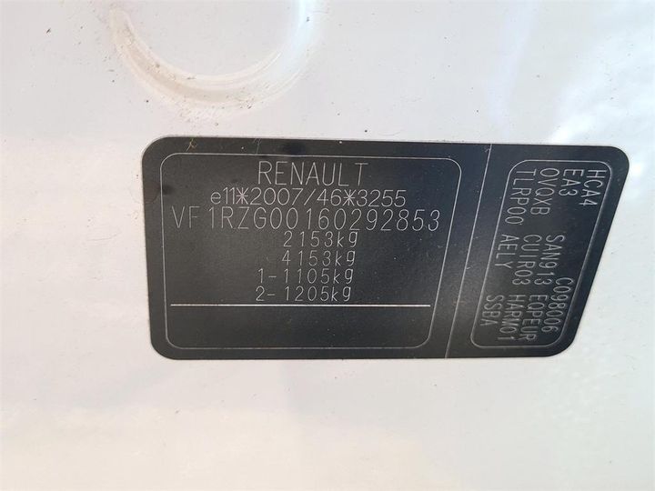 Photo 16 VIN: VF1RZG00160292853 - RENAULT KOLEOS 