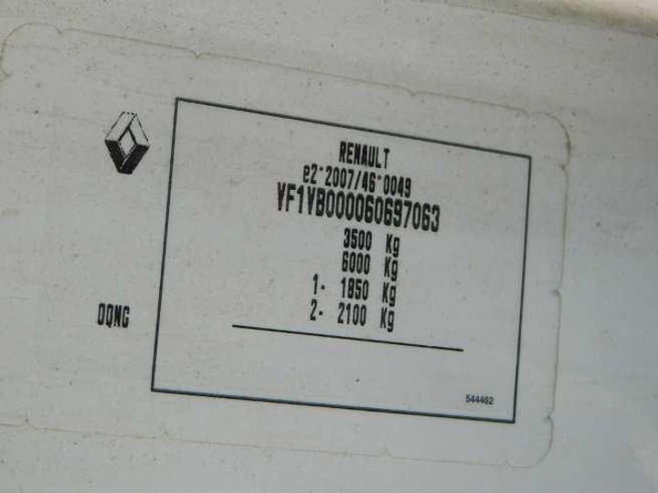 Photo 8 VIN: VF1VB000060697063 - RENAULT MASTER CHASSIS SINGLE CAB 