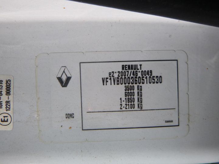 Photo 15 VIN: VF1VB000360510530 - RENAULT MASTER DCI 170 ENERGY EURO 6 