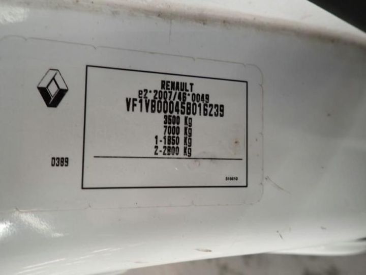 Photo 4 VIN: VF1VB000458016239 - RENAULT MASTER 