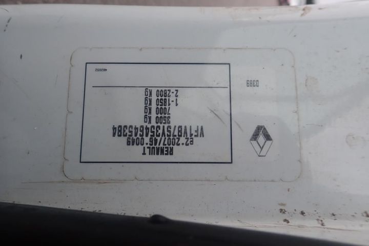 Photo 10 VIN: VF1VB7SY354645384 - RENAULT MASTER CHASSIS CABINE 