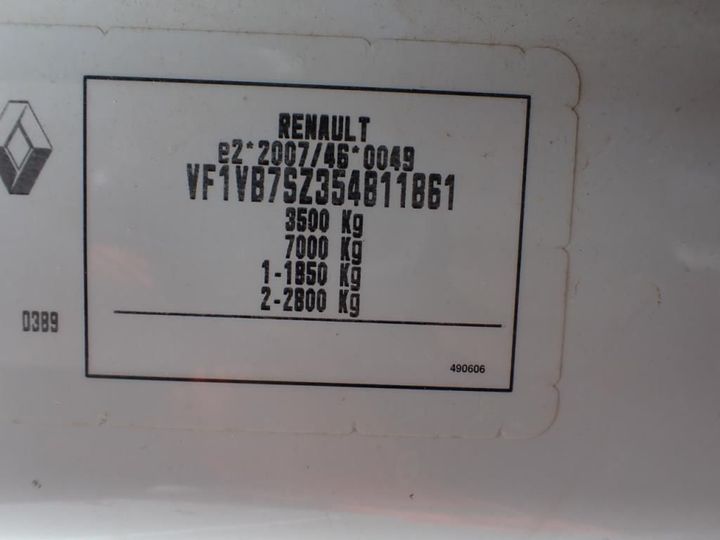 Photo 12 VIN: VF1VB7SZ354811861 - RENAULT MASTER 