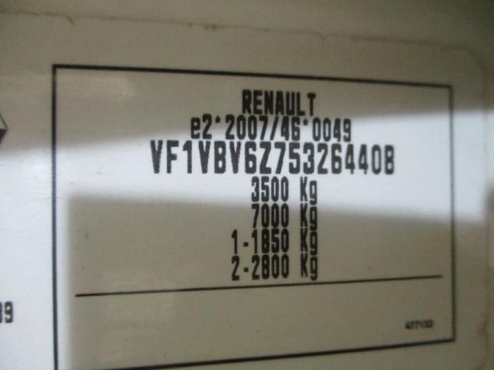 Photo 11 VIN: VF1VBV6Z753264408 - RENAULT MASTER DOUBLE CHASSIS CABINE 