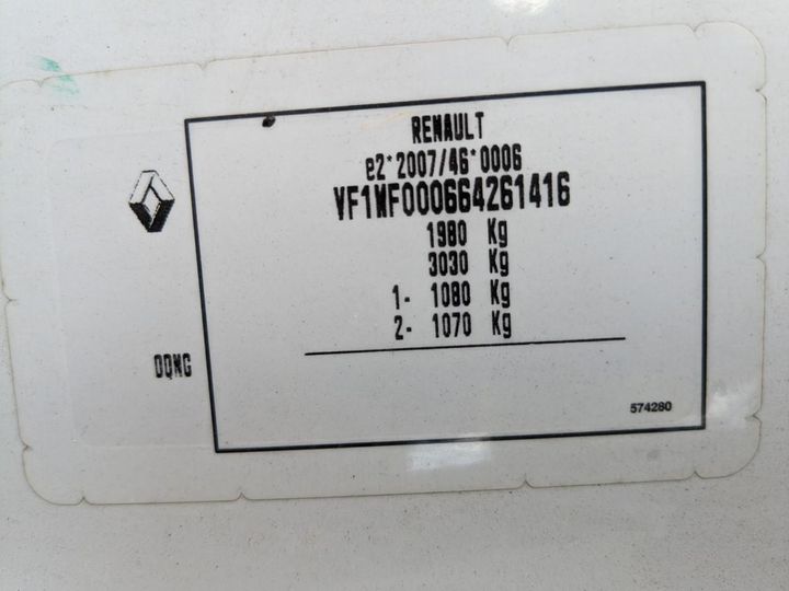 Photo 6 VIN: VF1WF000664261416 - RENAULT KANGOO EXPRESS 