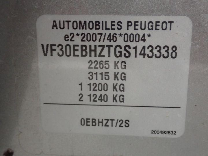 Photo 9 VIN: VF30EBHZTGS143338 - PEUGEOT 5008 