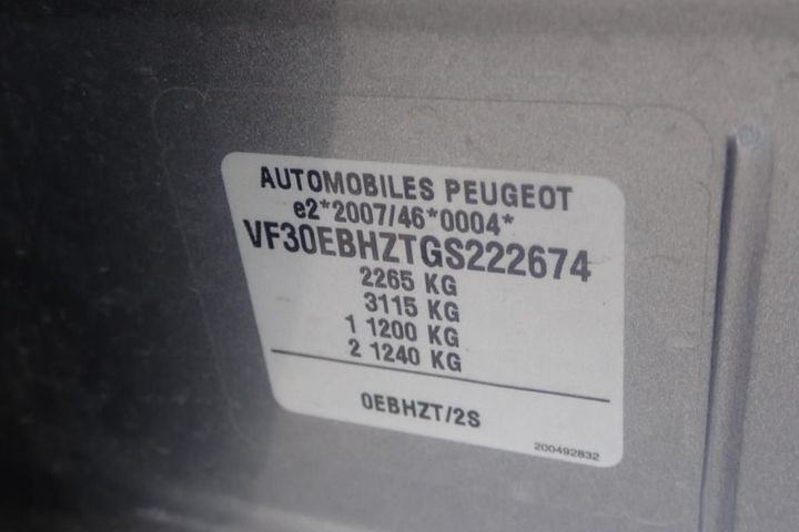 Photo 12 VIN: VF30EBHZTGS222674 - PEUGEOT 5008 7S 