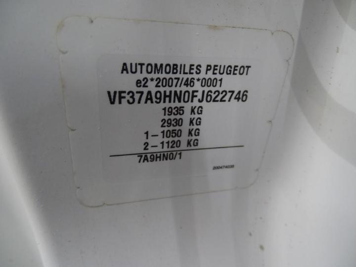 Photo 6 VIN: VF37A9HN0FJ622746 - PEUGEOT PARTNER 