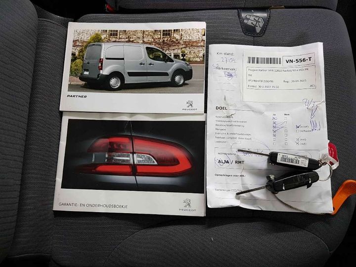 Photo 15 VIN: VF37B9HF0FJ590496 - PEUGEOT PARTNER VAN 