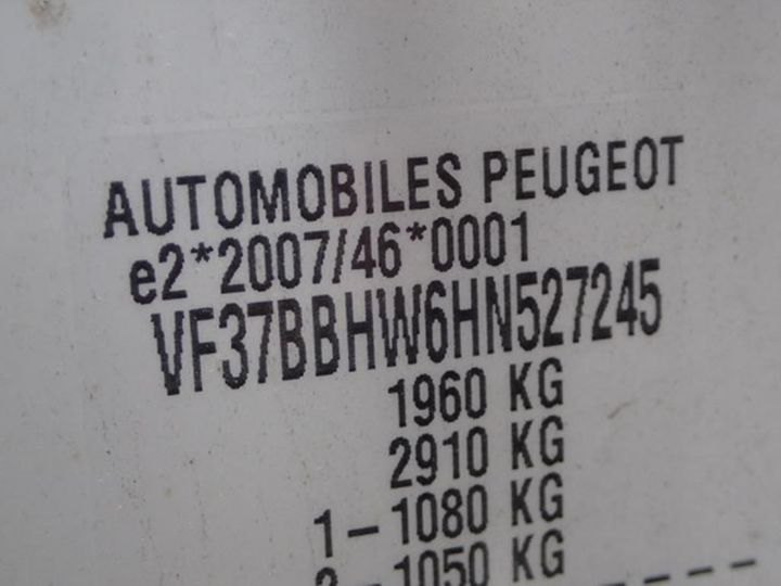 Photo 11 VIN: VF37BBHW6HN527245 - PEUGEOT PARTNER 