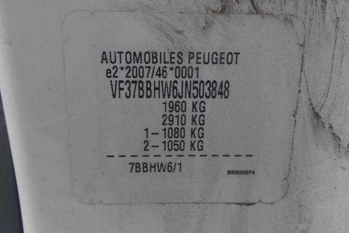 Photo 12 VIN: VF37BBHW6JN503848 - PEUGEOT PARTNER 