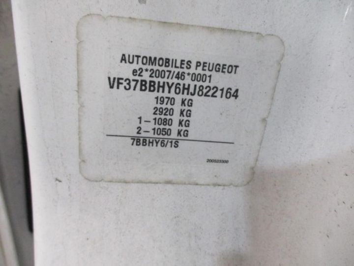 Photo 13 VIN: VF37BBHY6HJ822164 - PEUGEOT PARTNER 