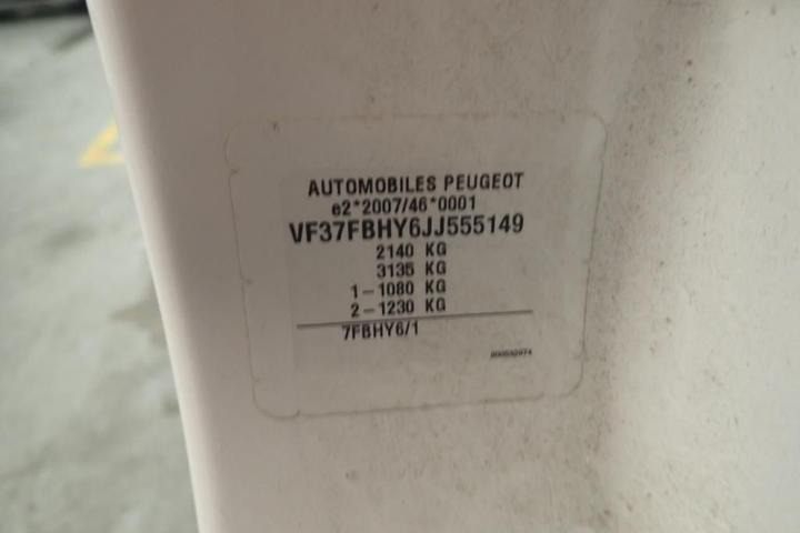 Photo 7 VIN: VF37FBHY6JJ555149 - PEUGEOT PARTNER 